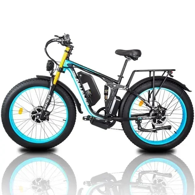 Electric Bicycle KETELES K800 2000W High Power Motor 48V 23Ah Battery Adult Electric Bike 26 Inch Tire Mountain Off-Road Ebike