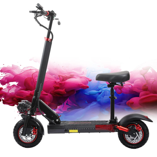 E Scooter J01 Aluminum Alloy Folding Off Road Inflatable Tires 800 W 48V Double Disc Brake IPX5 - Great Outdoors and More 25