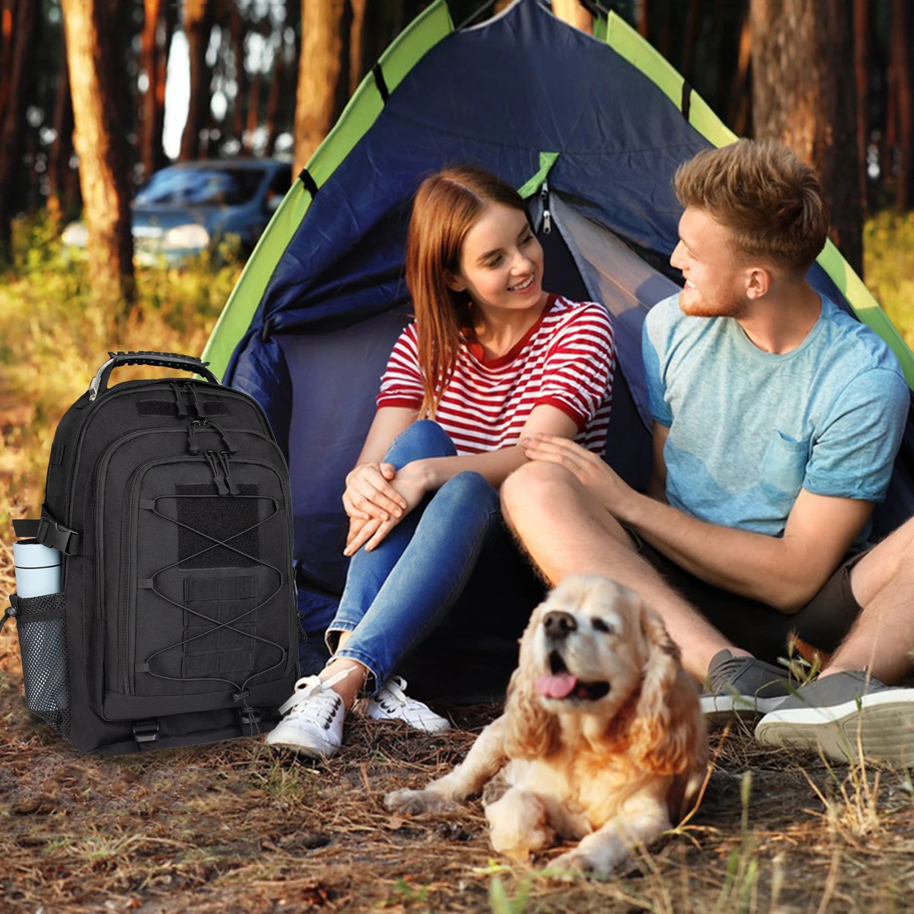 30L Tactical Backpack Travel Large Capacity Waterproof Rucksack - Great Outdoors and More 25