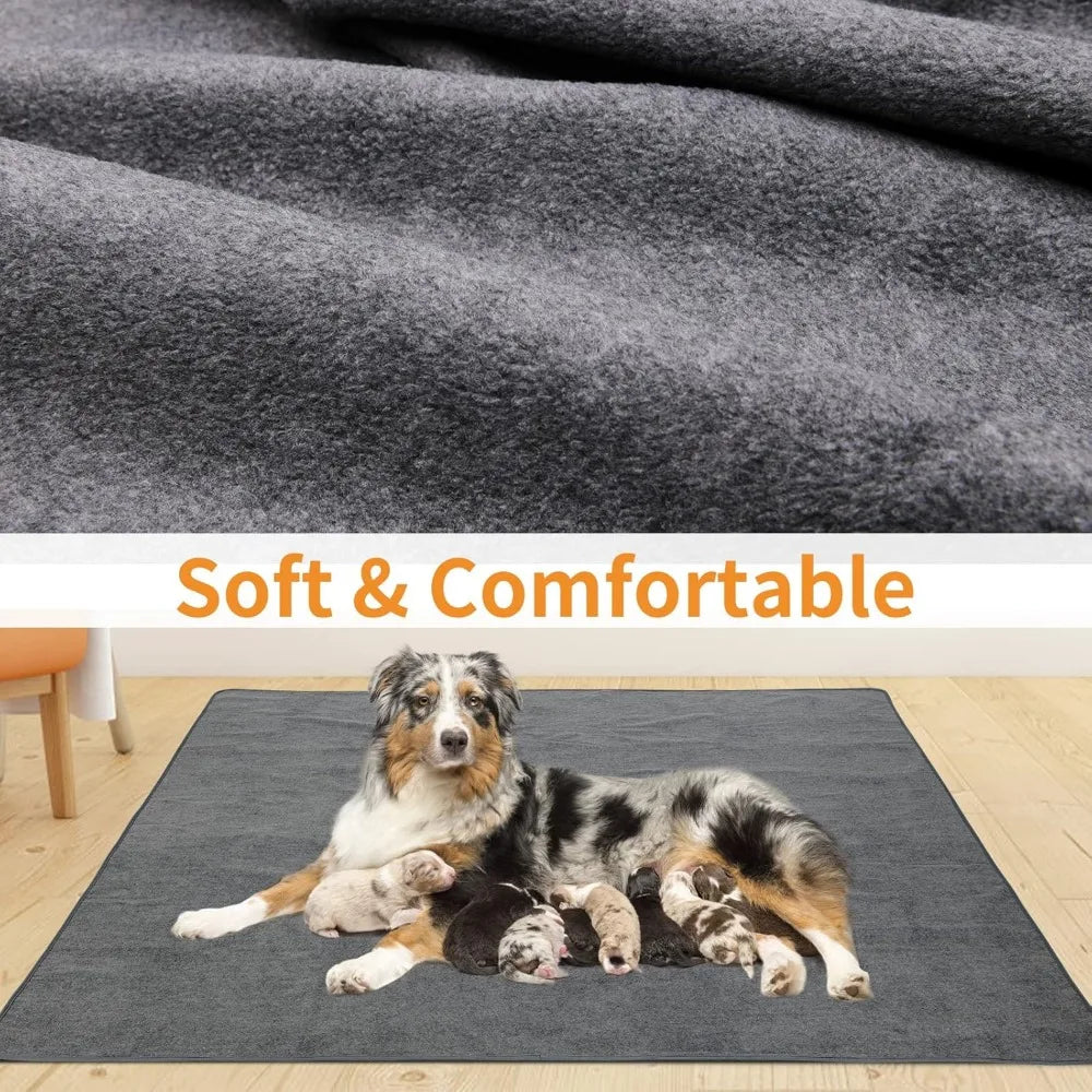 2 Packs Extra Large Reusable Dog Mat Non-Slip Washable Pee Pads - Great Outdoors and More 25