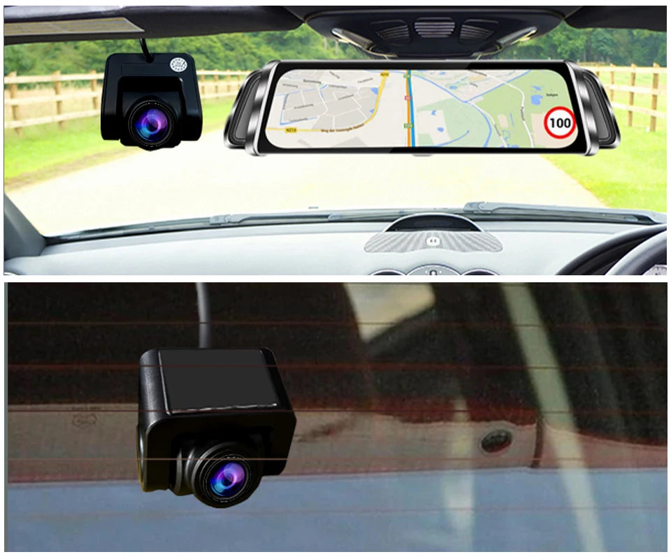 E-ACE 4K Dash Cam for Cars Dual Lens Camera DVR Video Recorder Auto Night Vision Black Box GPS Wi-Fi 24 Hour Parking Mode - Great Outdoors and More 25