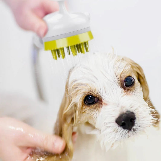 Dog Shower Sprayer Attachment - Handheld Grooming Tool - Great Outdoors and More 25
