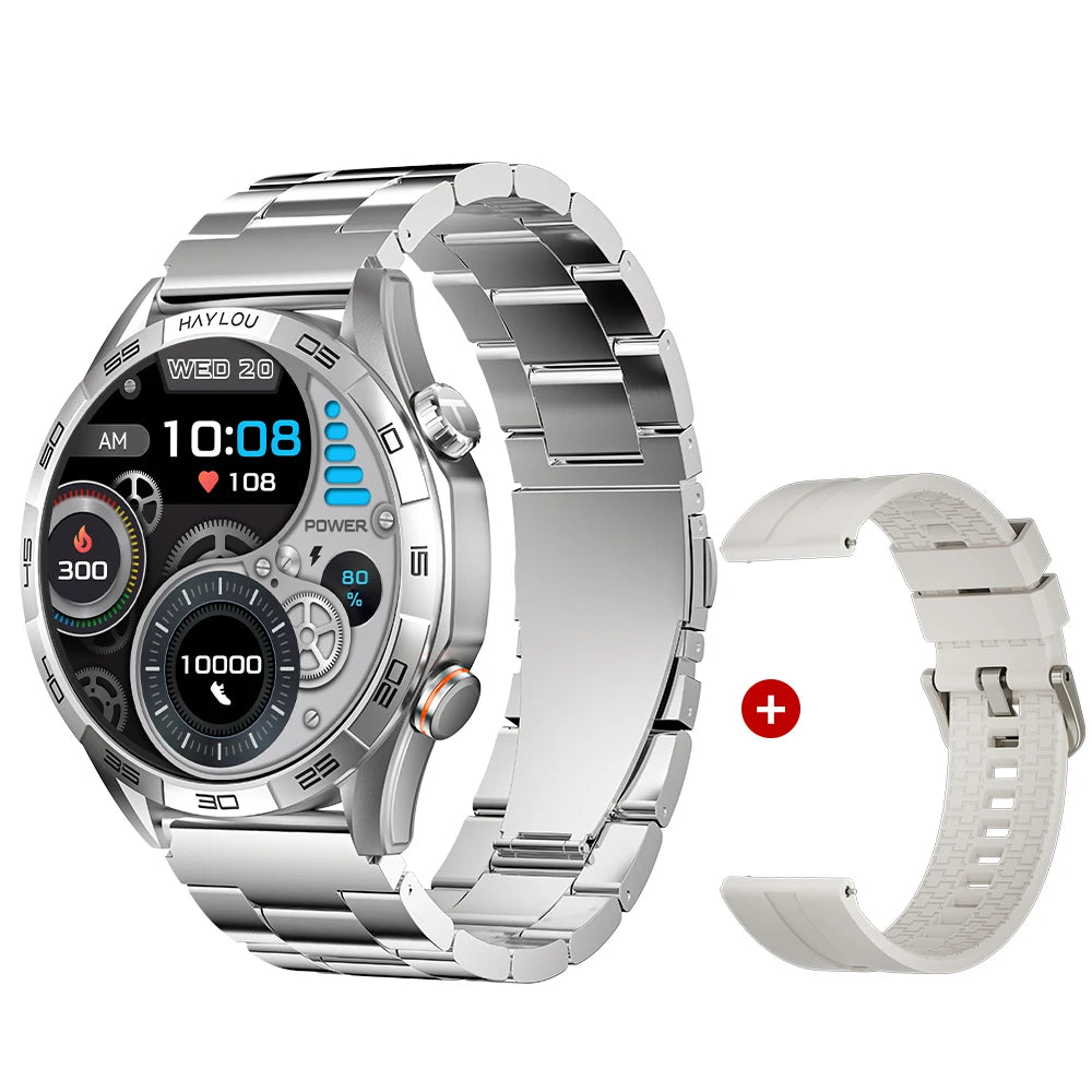 Haylou Solar 5 Voice Calling Smartwatch 1.58 Inch AMOLED