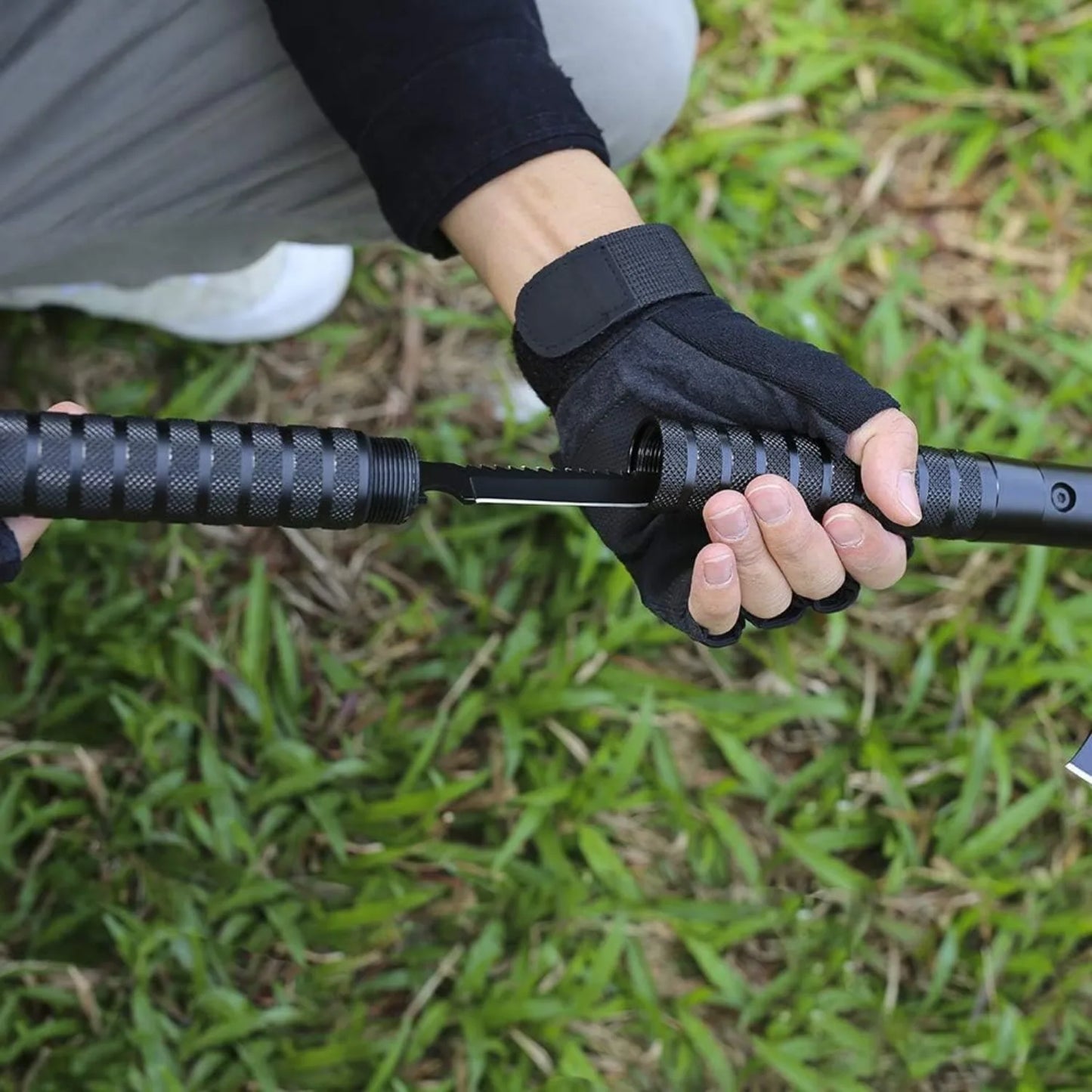 Tactical Folding Survival Axe w/Hammer & Nylon Sheath - Great Outdoors and More 25