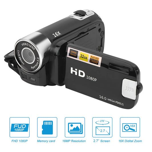DH-90 16X Digital Zoom 2.7 Inch Colourful Display Camcorder - Great Outdoors and More 25