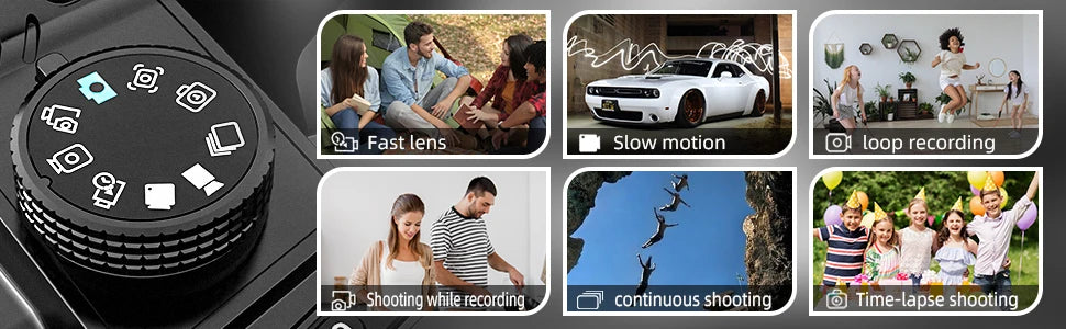 Digital Camera 4K 64MP 16X Flip Camera for YouTube Beginners - Great Outdoors and More 25