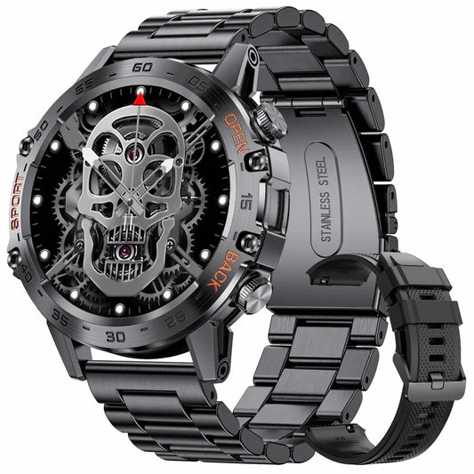 LIGE Smartwatch For Men Bluetooth Calling Waterproof Health Monitoring 400mAh Outdoor Sport Smartwatch - Great Outdoors and More 25