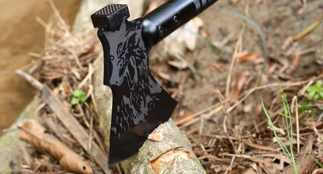 Tactical Folding Survival Axe w/Hammer & Nylon Sheath - Great Outdoors and More 25