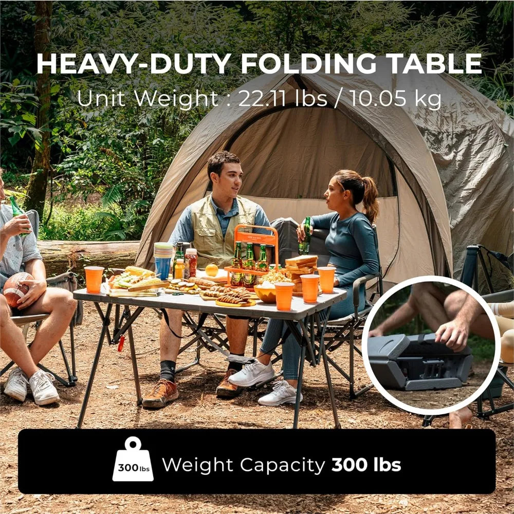 Cococabana X Camphor Portable Folding Table with Adjustable Shoulder Strap for Camping - Great Outdoors and More 25