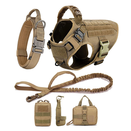 Large Dog Harness And Leash Set For German Shepherds - Great Outdoors and More 25