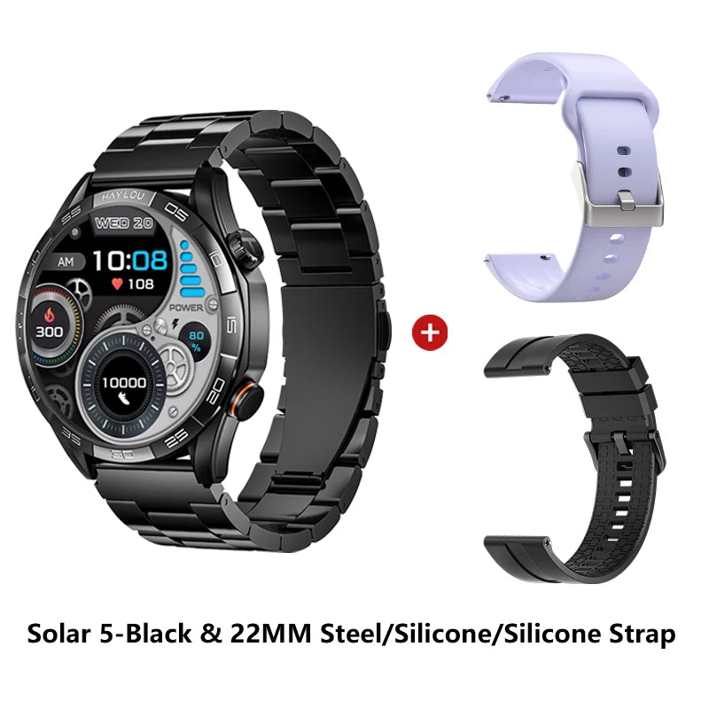 Haylou Solar 5 Voice Calling Smartwatch 1.58 Inch AMOLED